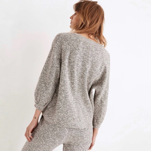 Madewell Women’s Telluride Pullover Gray Sweater Size Small - Picture 2 of 7